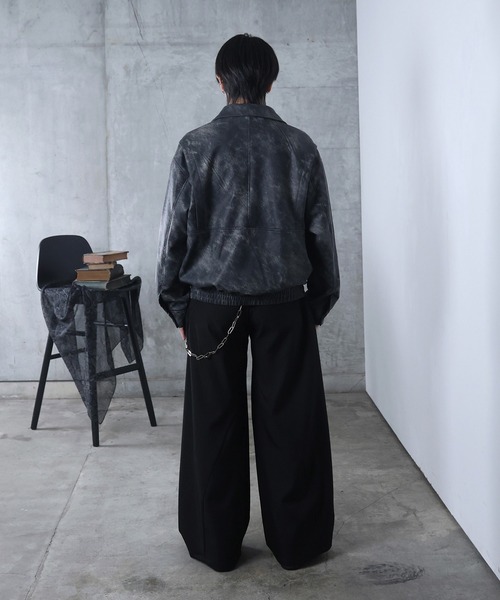 Confirm（コンファーム）の「AW モノトーンフォグ PUレザーブルゾン 【Confirm】（ブルゾン・メンズ・ブラック・M/L）」の13枚目の写真