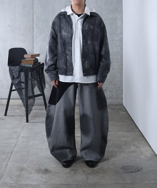 Confirm（コンファーム）の「AW モノトーンフォグ PUレザーブルゾン 【Confirm】（ブルゾン・メンズ・ブラック・M/L）」の21枚目の写真