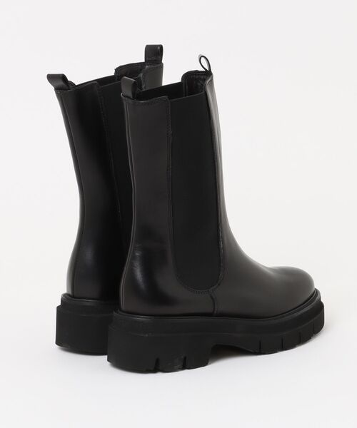 Luca Grossi（ルーカグロッシ）の「【Luca Grossi】タンクソールサイドゴアブーツ(L3002L)（ブーツ・レディース・ブラック・37/36/35/38）」の2枚目の写真