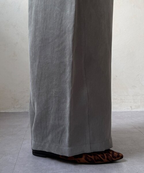 DouDou（ドゥドゥ）の「フィブリルワイドイージーパンツ（その他パンツ・レディース・ブラック/グレー/アイボリー・36/38）」の21枚目の写真