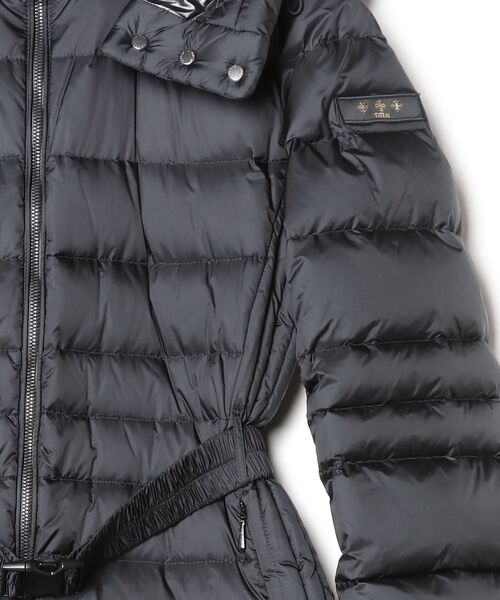 TATRAS ヘリコニア フード付きロングダウンジャケット ブラック 01 TATRAS HELICONIA LONG DOWN JACKET タトラス ヘリコニア ロングダウン