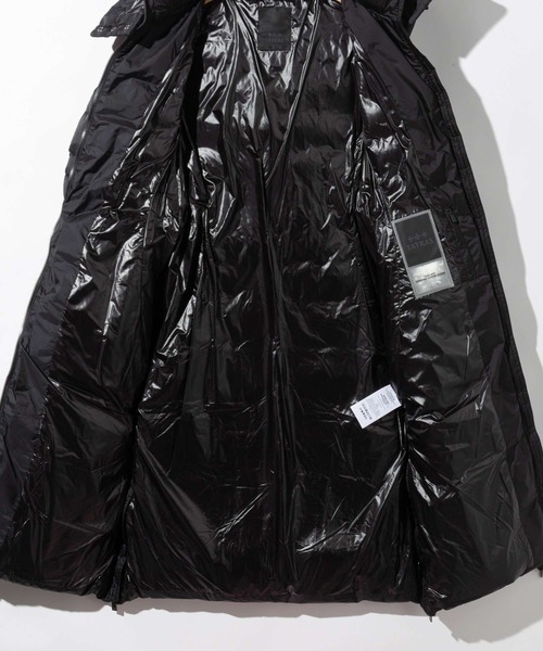 TATRAS(タトラス)の「TATRAS HELICONIA LONG DOWN JACKET タトラス ヘリコニア ロングダウンジャケット(ダウンジャケット/コート・レディース・ブラック/ネイビー・3/4/5/2/1)」の9枚目の写真