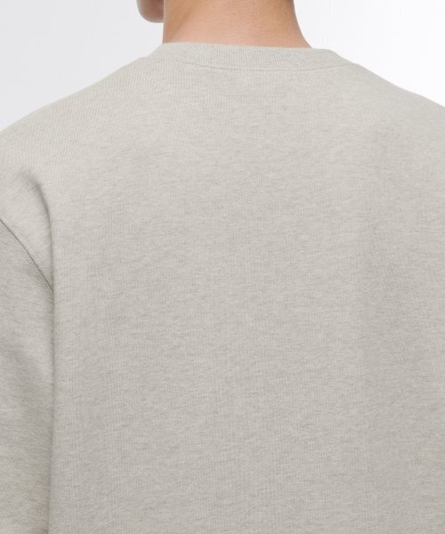 MUSINSA STANDARD（ムシンサスタンダード）の「スウェットシャツ [ヘダー ベージュ]（スウェット・メンズ・その他・SMALL/MEDIUM/LARGE/X-LARGE/XX-LARGE/XXX-LARGE）」の4枚目の写真