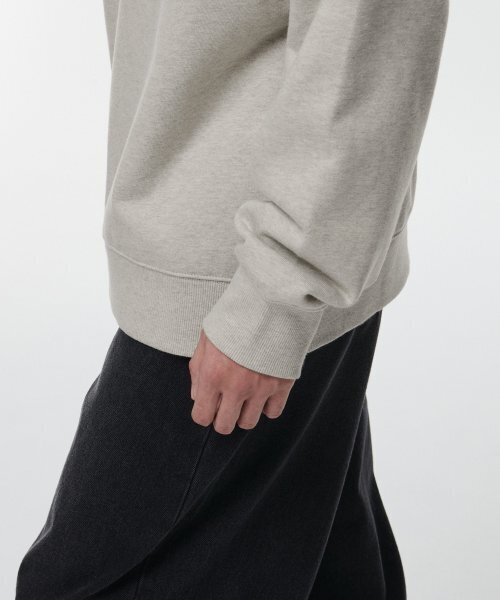 MUSINSA STANDARD（ムシンサスタンダード）の「スウェットシャツ [ヘダー ベージュ]（スウェット・メンズ・その他・SMALL/MEDIUM/LARGE/X-LARGE/XX-LARGE/XXX-LARGE）」の6枚目の写真