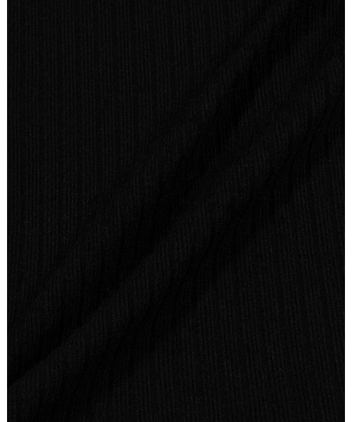 MOAA（モア）の「Henley Rib Knit Top (BLACK)（ニット/セーター・レディース・その他・SMALL/MEDIUM）」の5枚目の写真