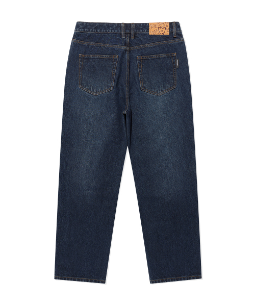 Wacky WiLLy(ワッキーウィリー)の「ベーシックデニムパンツインディゴ(デニムパンツ・レディース・その他・SMALL/MEDIUM/LARGE/X-LARGE)」の3枚目の写真