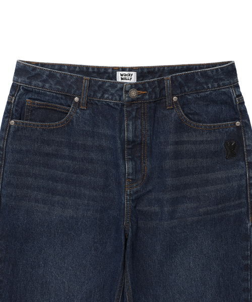 Wacky WiLLy(ワッキーウィリー)の「ベーシックデニムパンツインディゴ(デニムパンツ・レディース・その他・SMALL/MEDIUM/LARGE/X-LARGE)」の4枚目の写真
