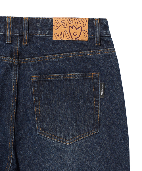 Wacky WiLLy(ワッキーウィリー)の「ベーシックデニムパンツインディゴ(デニムパンツ・レディース・その他・SMALL/MEDIUM/LARGE/X-LARGE)」の6枚目の写真