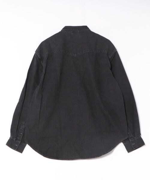 ALLSAINTS(オールセインツ)の「FENTON DENIM SHIRT | FENTON デニム シャツ(シャツ/ブラウス・メンズ・ブラック・S/XS/L/M)」の8枚目の写真