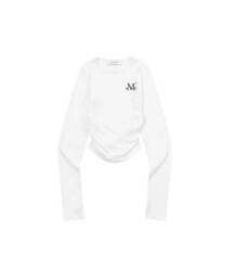 MUCENT | デルリクロップシャーリングTシャツ (3カラー)(Tシャツ/カットソー)