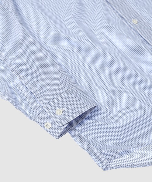 COMME des GARCONS HOMME（コム デ ギャルソン・オム）の「CORDUROY COLLAR CHECK SHIRTS（シャツ/ブラウス・メンズ・ネイビー・M/S/L/XS）」の2枚目の写真