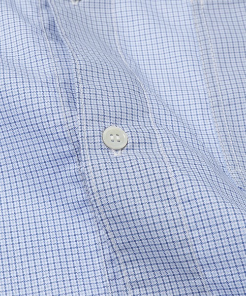 COMME des GARCONS HOMME（コム デ ギャルソン・オム）の「CORDUROY COLLAR CHECK SHIRTS（シャツ/ブラウス・メンズ・ネイビー・M/S/L/XS）」の3枚目の写真