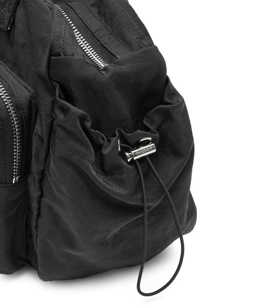 ROCKFISH WEATHERWEAR(ロックフィッシュウェザーウェア)の「NYLON BOWLING BAG(ハンドバッグ・レディース・ブラック/ピンクベージュ/チャコール/キャメル・FREE)」の10枚目の写真