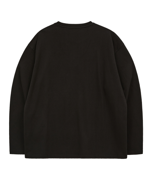 WaiKei(ワイケイ)の「I AM HAPPY ロングスリーブ Tシャツ ブラック(Tシャツ/カットソー・レディース・その他・1/2)」の6枚目の写真