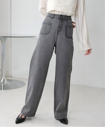 Bab | 【S・M・L 展開あり】フロントダブルポケットデニムパンツ(デニムパンツ)