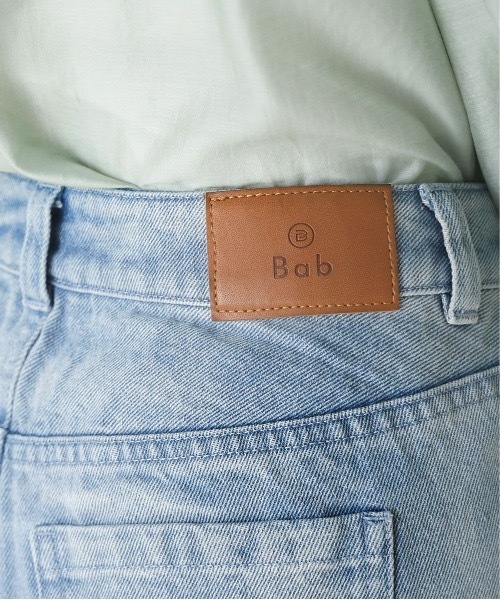 Bab（バブ）の「【S・M・L 展開あり】フロントダブルポケットデニムパンツ（デニムパンツ・レディース・グレー/インディゴブルー・SMALL/MEDIUM/LARGE）」の3枚目の写真