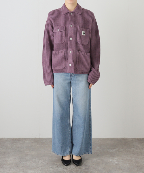 Carhartt WIP(カーハートダブリューアイピー)の「【CARHARTT WIP / カーハート ダブリューアイピー】W' MICHIGAN SWEATER(ニット/セーター・レディース・その他・SMALL)」の2枚目の写真