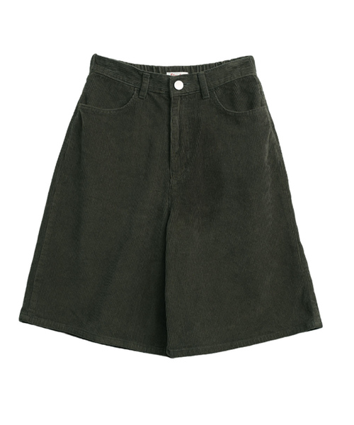 SLOWLOLLI(スローローリ)の「Essential corduroy shorts_3 Colors(その他パンツ・レディース・カーキ/アイボリー/ブラック・1(S)/2(M)/3(L))」の3枚目の写真