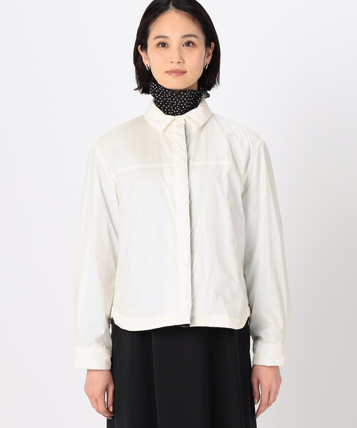 COMME CA(コムサ)の「〔 TALLサイズ 〕 タフタ ブルゾン(ブルゾン・レディース・オフホワイト・15号)」の7枚目の写真