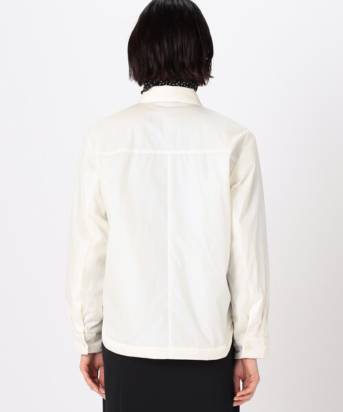 COMME CA(コムサ)の「〔 TALLサイズ 〕 タフタ ブルゾン(ブルゾン・レディース・オフホワイト・15号)」の9枚目の写真