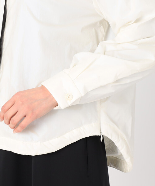 COMME CA(コムサ)の「〔 TALLサイズ 〕 タフタ ブルゾン(ブルゾン・レディース・オフホワイト・15号)」の12枚目の写真