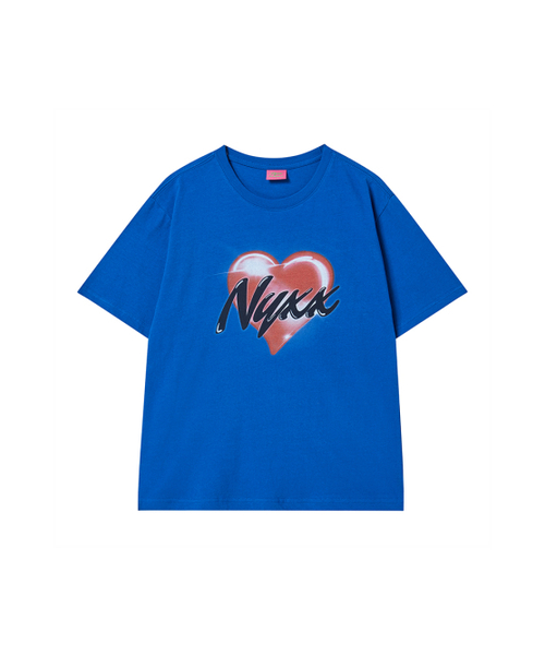 NYXX(エヌワイエックスエックス)の「NYXX ハート Tシャツ ブルー(Tシャツ/カットソー・レディース・その他・MEDIUM/SMALL)」の2枚目の写真
