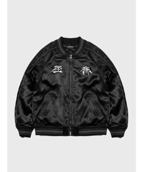 SAINTPAIN(セイントペイン)の「SP ハンヤ スーベニアジャケット ブラック(スタジャン・レディース・その他・MEDIUM/LARGE)」の1枚目の写真