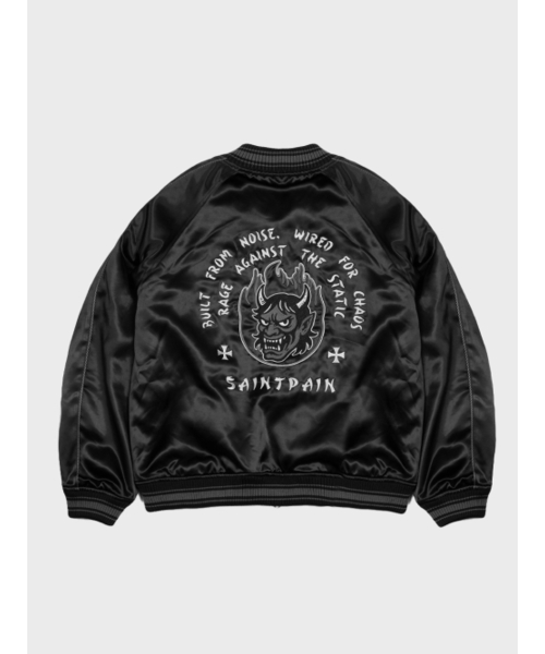 SAINTPAIN(セイントペイン)の「SP ハンヤ スーベニアジャケット ブラック(スタジャン・レディース・その他・MEDIUM/LARGE)」の2枚目の写真