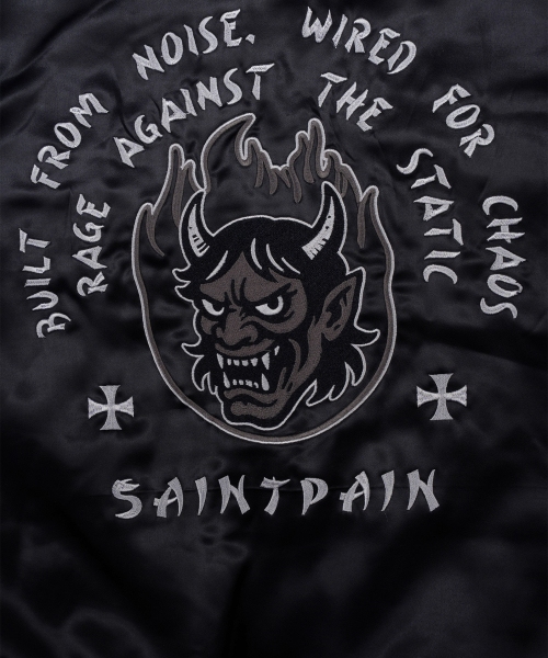 SAINTPAIN(セイントペイン)の「SP ハンヤ スーベニアジャケット ブラック(スタジャン・レディース・その他・MEDIUM/LARGE)」の6枚目の写真