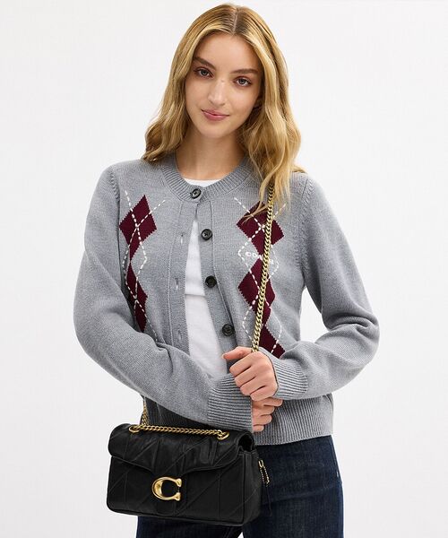 COACH(コーチ)の「タビー ショルダー バッグ 26・キルティング(ショルダーバッグ・レディース・ブラック系その他・ONE)」の9枚目の写真