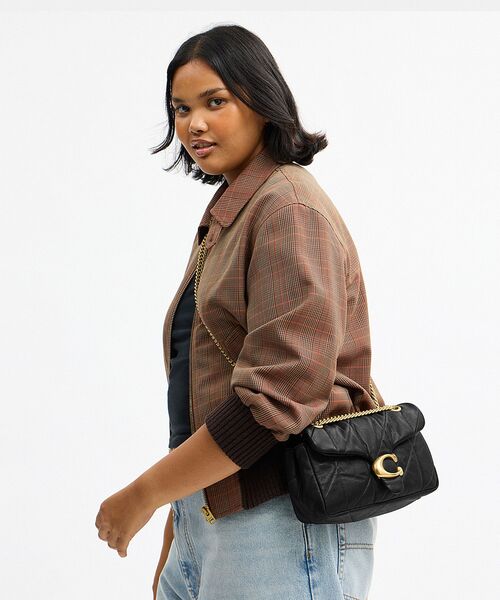 COACH(コーチ)の「タビー ショルダー バッグ 26・キルティング(ショルダーバッグ・レディース・ブラック系その他・ONE)」の7枚目の写真
