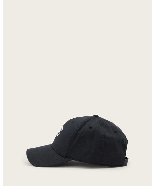ALLSAINTS(オールセインツ)の「SPAY LOGO BASEBALL CAP | SPRAY ロゴ ベースボール キャップ(キャップ・レディース・ブラック×ホワイト・ONE SIZE)」の3枚目の写真