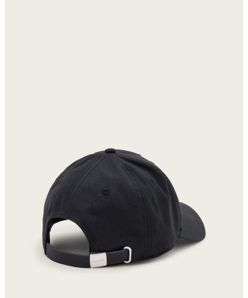 ALLSAINTS(オールセインツ)の「SPAY LOGO BASEBALL CAP | SPRAY ロゴ ベースボール キャップ(キャップ・レディース・ブラック×ホワイト・ONE SIZE)」の4枚目の写真
