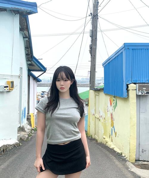 bounDary（バウンダリー）の「ゴルジラウンドスパン半袖Tシャツ[グレー]（Tシャツ/カットソー・レディース・その他・FREE）」の4枚目の写真