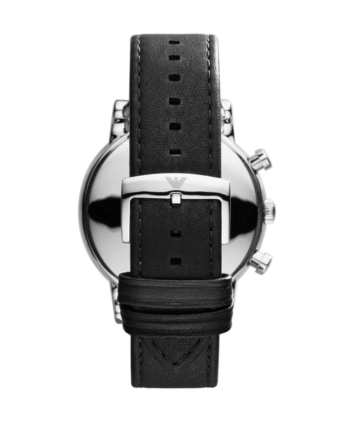 EMPORIO ARMANI(エンポリオアルマーニ)の「エンポリオ・アルマーニ 腕時計 メンズ アナログ レザー AR1807(アナログ腕時計・メンズ・ブラック・FREE)」の3枚目の写真