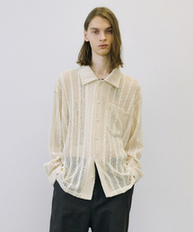 ENDOOR（エンドア）の「Crochet shirts (ecru)（シャツ/ブラウス）」