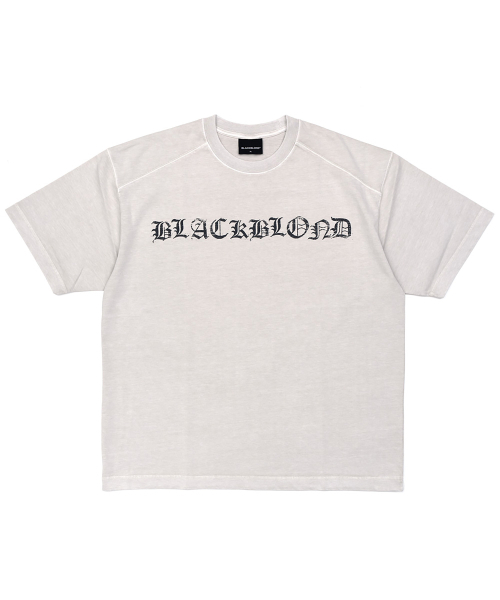 BLACK BLOND(ブラック ブロンド)の「ビビディ クラッシュド ペイスト ピグメント 半袖Tシャツ (サンド)(Tシャツ/カットソー・レディース・その他・MEDIUM/LARGE/X-LARGE)」の2枚目の写真