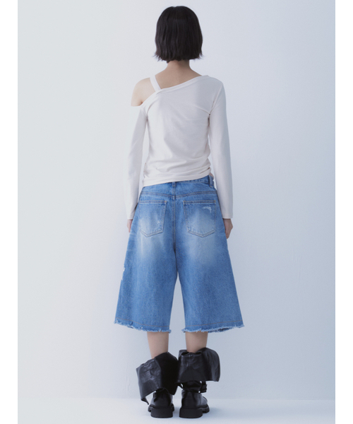 SETSETSET（セットセットセット）の「バンデニムパンツ（その他パンツ・レディース・その他・SMALL/MEDIUM）」の4枚目の写真