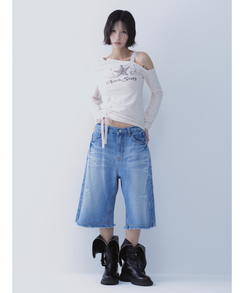 SETSETSET（セットセットセット）の「バンデニムパンツ（その他パンツ・レディース・その他・SMALL/MEDIUM）」の7枚目の写真