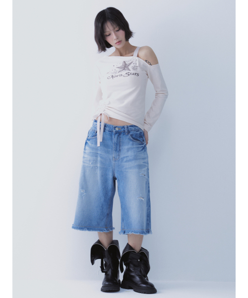 SETSETSET（セットセットセット）の「バンデニムパンツ（その他パンツ・レディース・その他・SMALL/MEDIUM）」の8枚目の写真