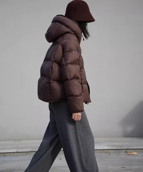 アルチビオ ダウンジャケットフード付 セール】フード付き エコダウンジャケット（ダウンジャケット/コート