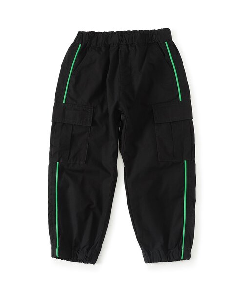 F.O.KIDS（エフオーキッズ）の「カラーカーゴパンツ_ジュニア対応（カーゴパンツ・キッズ・パープル/サックスブルー/ブラック/オレンジ/グリーン・110/100/90/140/130/120/80）」の2枚目の写真