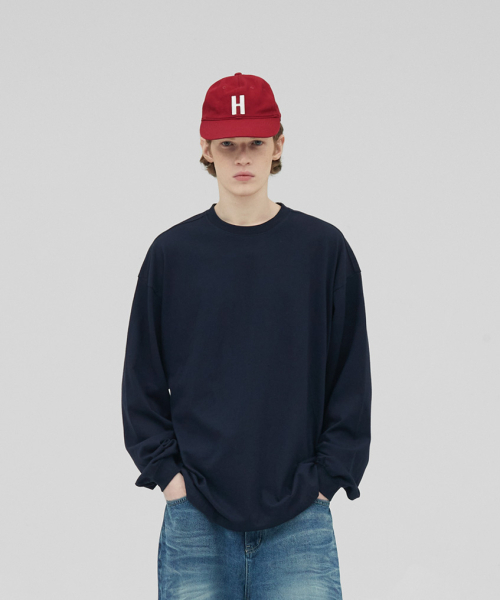 STENDS（ステンズ）の「[M~4XL] ヘビーロングスリーブTシャツ_ネイビー（Tシャツ/カットソー・メンズ・その他・MEDIUM/XXXX-LARGE/LARGE/X-LARGE/XX-LARGE/XXX-LARGE）」の6枚目の写真