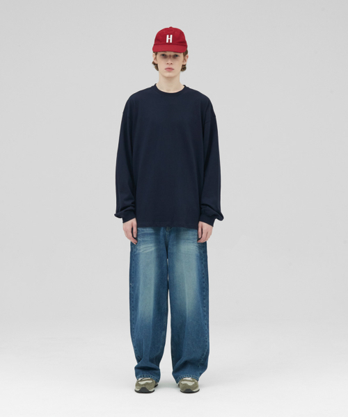 STENDS（ステンズ）の「[M~4XL] ヘビーロングスリーブTシャツ_ネイビー（Tシャツ/カットソー・メンズ・その他・MEDIUM/XXXX-LARGE/LARGE/X-LARGE/XX-LARGE/XXX-LARGE）」の7枚目の写真