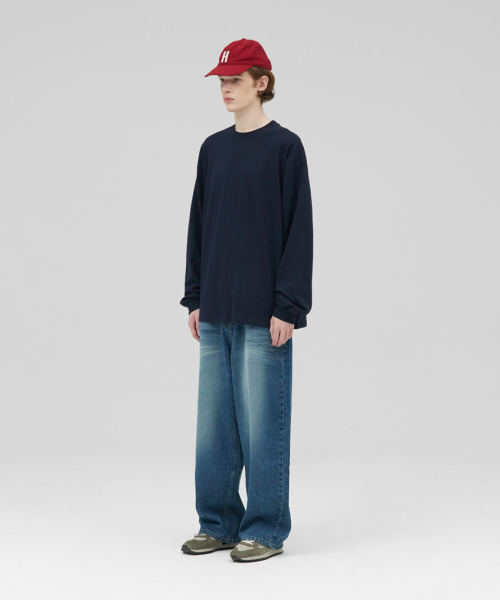 STENDS（ステンズ）の「[M~4XL] ヘビーロングスリーブTシャツ_ネイビー（Tシャツ/カットソー・メンズ・その他・MEDIUM/XXXX-LARGE/LARGE/X-LARGE/XX-LARGE/XXX-LARGE）」の8枚目の写真