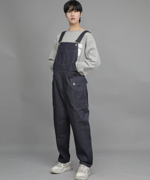 新品♦︎LiveMechanicsサスペンダー付インディゴデニムオーバーオール34 Suspenders Denim | THEODORIC.dy公式通販 | セオドリックディ