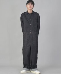 SAINTCREW（セントクルー）の「Classic EX Wide Cargo Jumpsuit CWC-520 Natural Indigo Denim（つなぎ/オールインワン・メンズ）」
