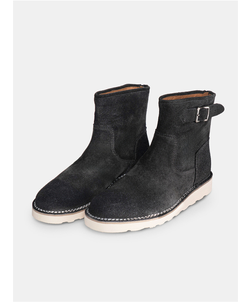 COLOR COLLA（カラコラ）の「60079 BK ZIP UP BOOTS_DIRTY WASHING（ブーツ・レディース・その他・24cm/25cm/26cm/27cm/28cm/29cm）」の2枚目の写真