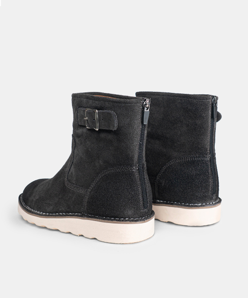 COLOR COLLA（カラコラ）の「60079 BK ZIP UP BOOTS_DIRTY WASHING（ブーツ・レディース・その他・24cm/25cm/26cm/27cm/28cm/29cm）」の4枚目の写真