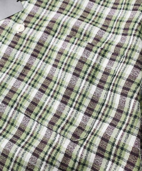 TMT（ティーエムティー）の「【TMT/ティーエムティー】COUNTRY CHECK SOFT LONG SLEEVE SHIRT（シャツ/ブラウス・メンズ・ブルー/グリーン/ベージュ・X-LARGE/LARGE/MEDIUM）」の17枚目の写真